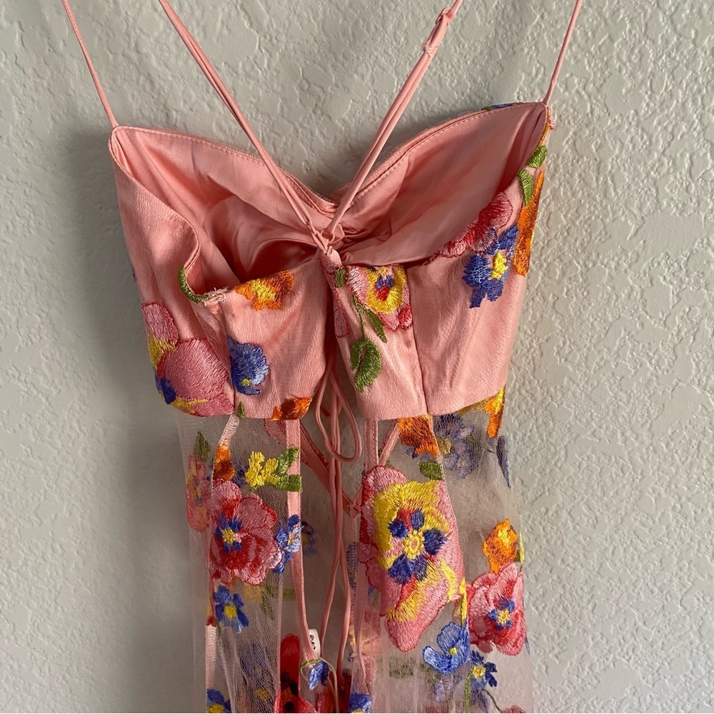 NEW For love and lemons Delaney maxi dress - Picture 11 of 16